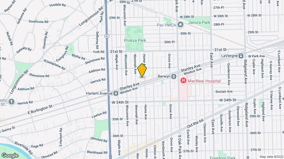 3230 Home Ave, Unit N GDN Mapa y Detalles de la Ubicación