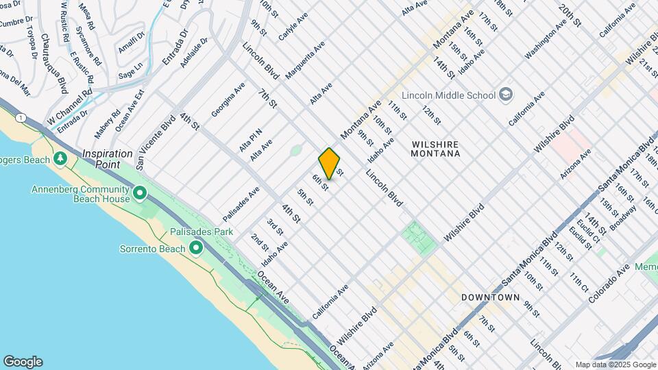 841-843 6th St Map and Location Details