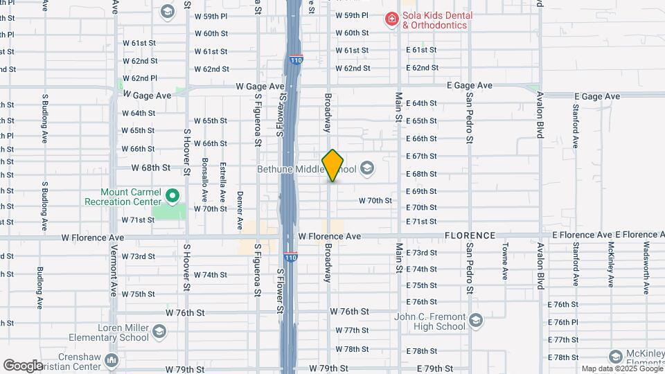 250 69th St Mapa y Detalles de la Ubicación