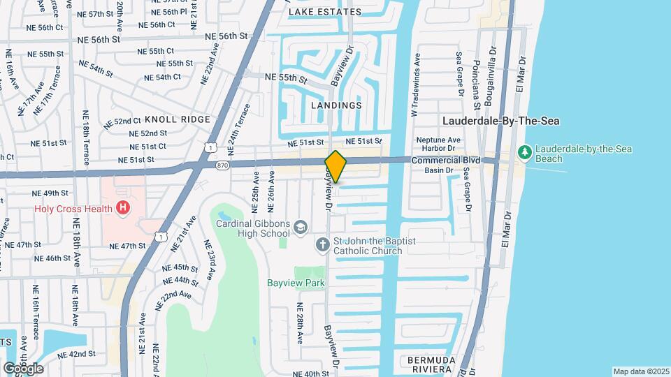 4800 Bayview Dr Map and Location Details