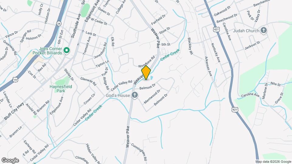 115 Belmont Dr Map and Location Details