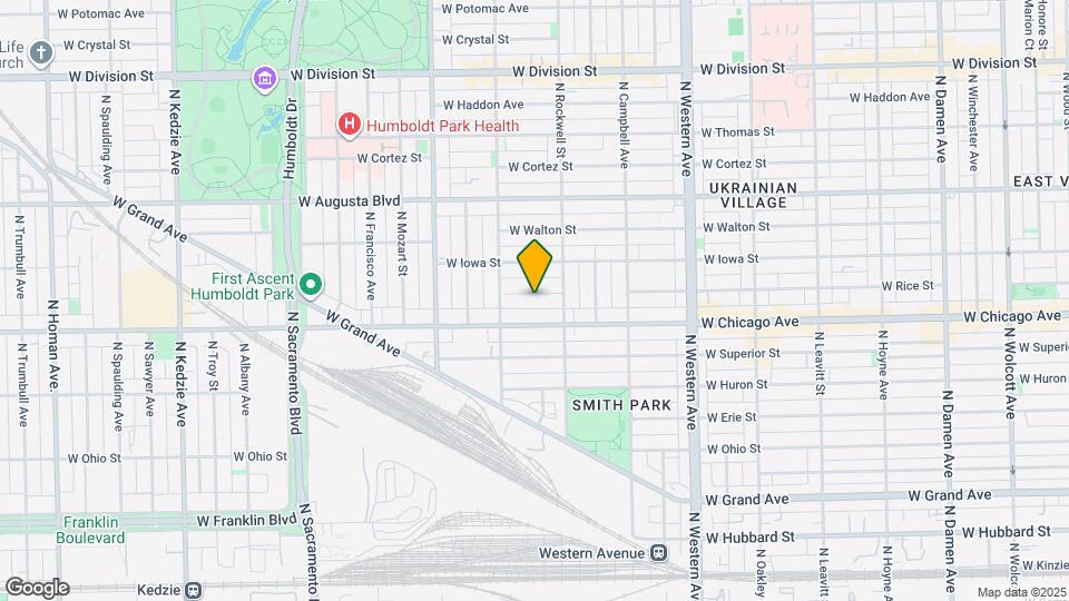 2627 W Rice St, Unit 1 Map and Location Details