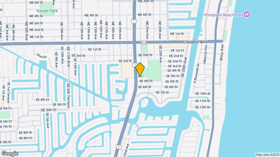 2117 SE 5th St Map and Location Details