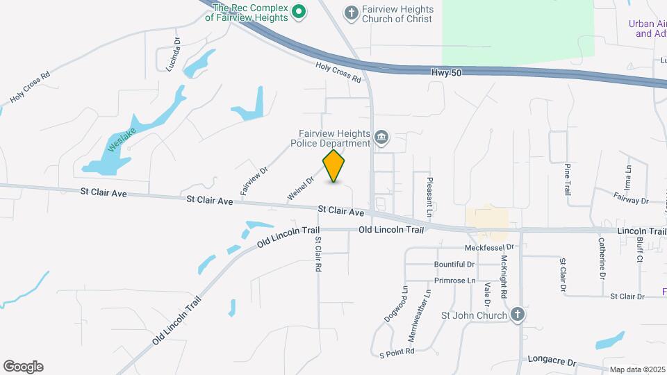 10021 St Clair Ave Map and Location Details