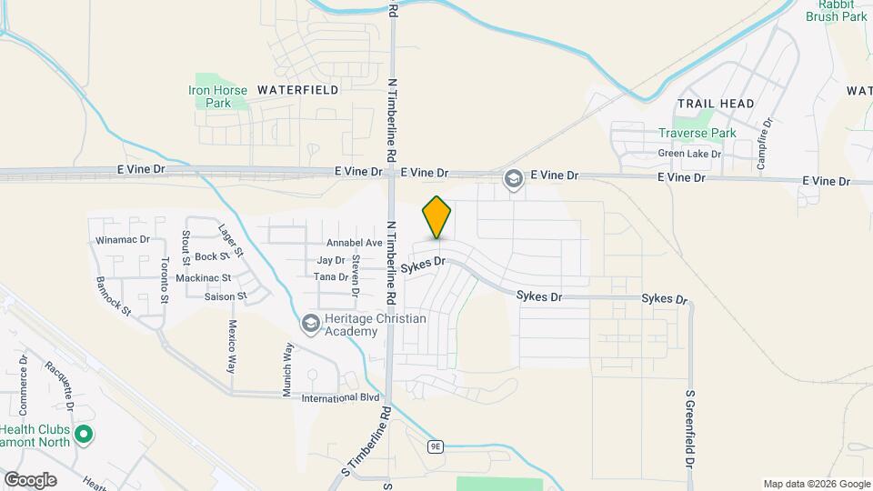 2633 Conquest St Map and Location Details