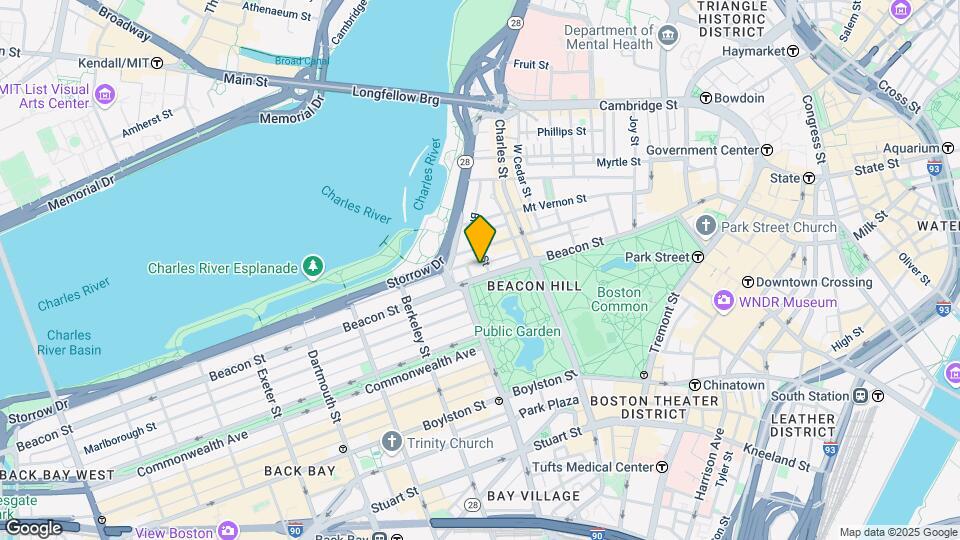 87 Beacon St, Unit Beacon St #6 Map and Location Details