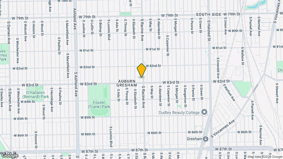 8246-8248 S Racine Ave Map and Location Details