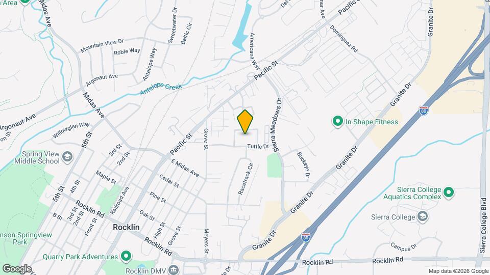 3433 Surrey Ct, Unit Back Yard Studio Map and Location Details