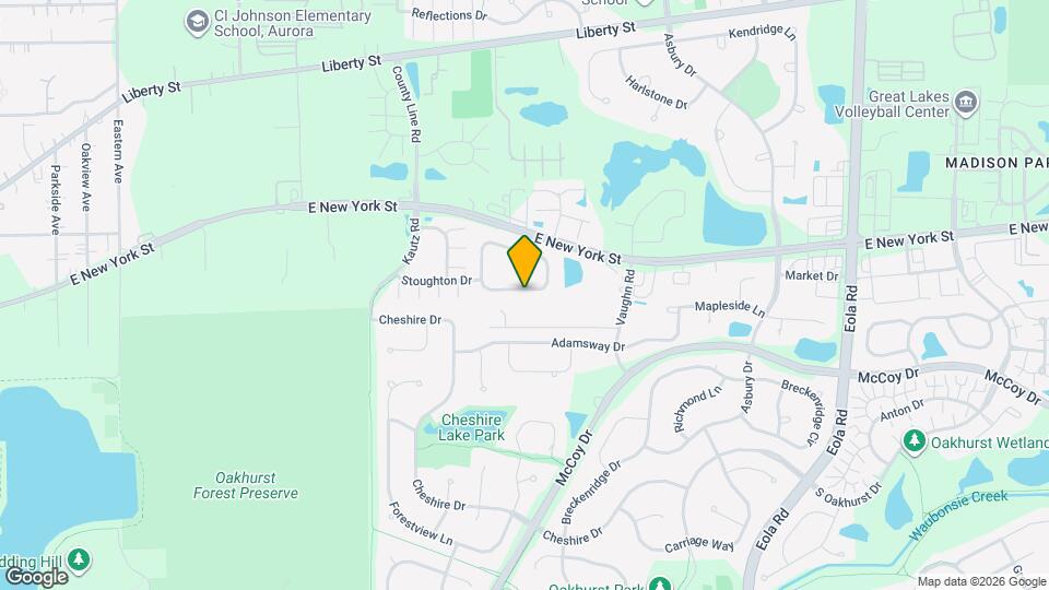 2421 Stoughton Cir Map and Location Details