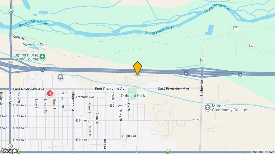 1521 Osage Ave Map and Location Details