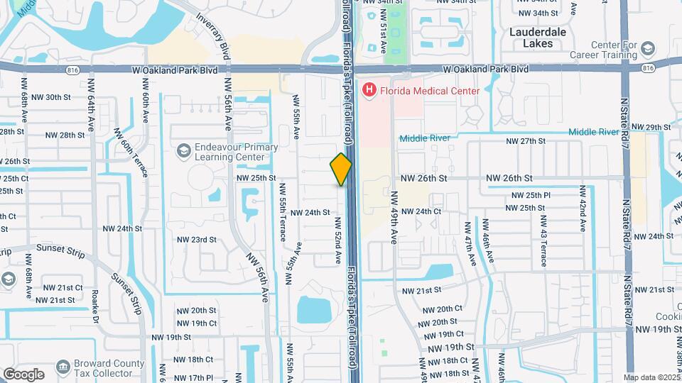 2446 NW 52nd Ave, Unit 2446 Map and Location Details