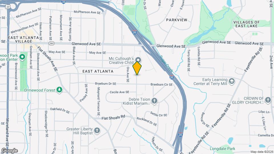 672 Clifton Rd SE Map and Location Details