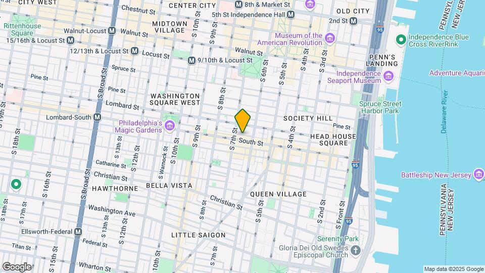625 South St Map and Location Details