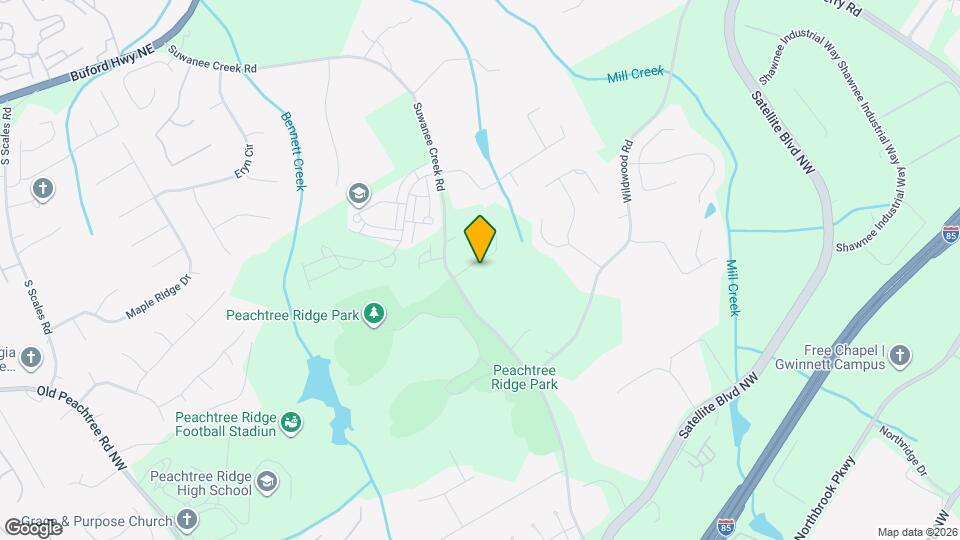 1230 St Ives Ct Mapa y Detalles de la Ubicación