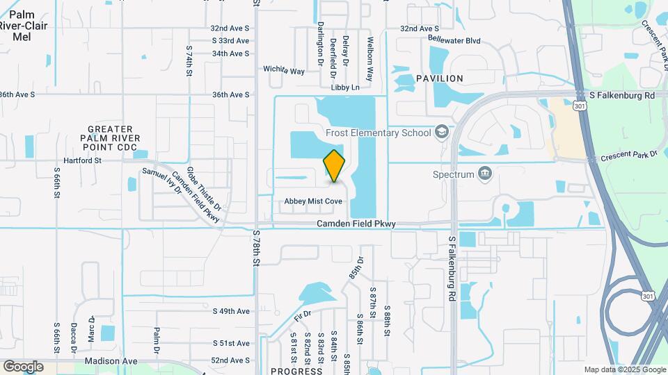 8219 Canterbury Lake Blvd Map and Location Details