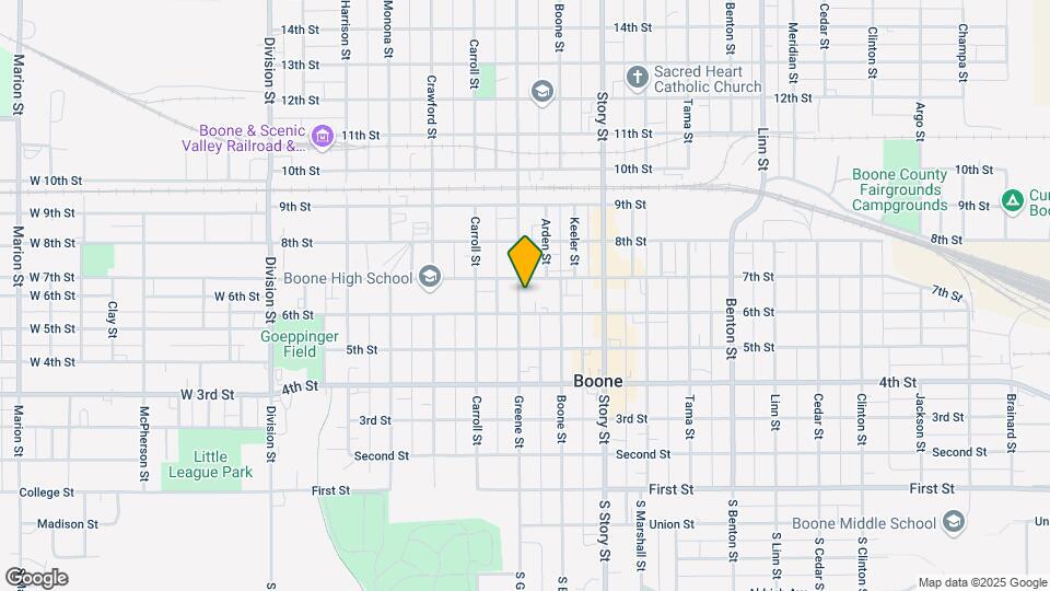 715 6th St Map and Location Details