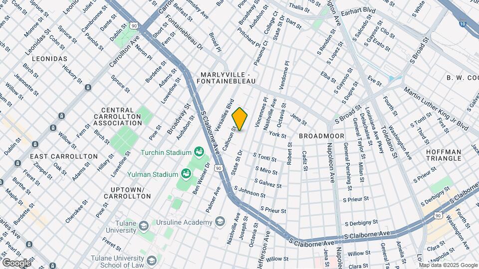 6208 S Rocheblave St Map and Location Details