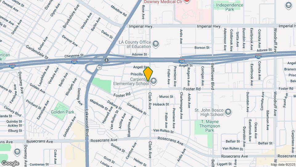 13247 Columbia Way Map and Location Details