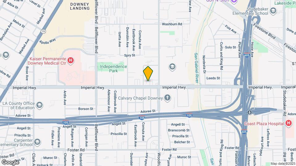 9815 Imperial Hwy. Map and Location Details