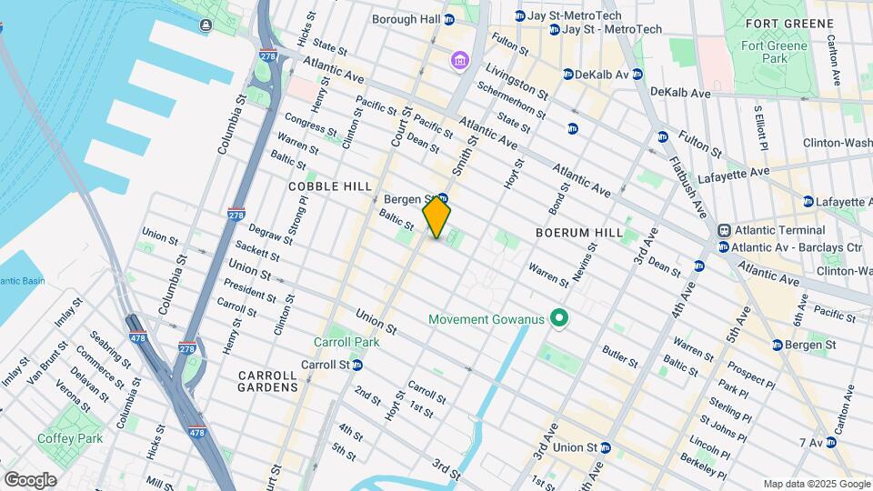 354 Baltic St Mapa y Detalles de la Ubicación