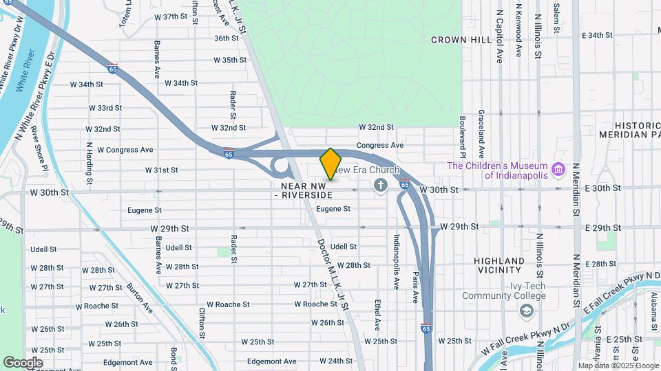 646 W 30th St Map and Location Details