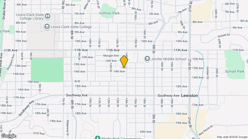 1317 14th Ave Map and Location Details