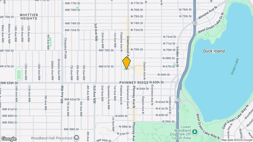 6547 Greenwood Ave N Map and Location Details