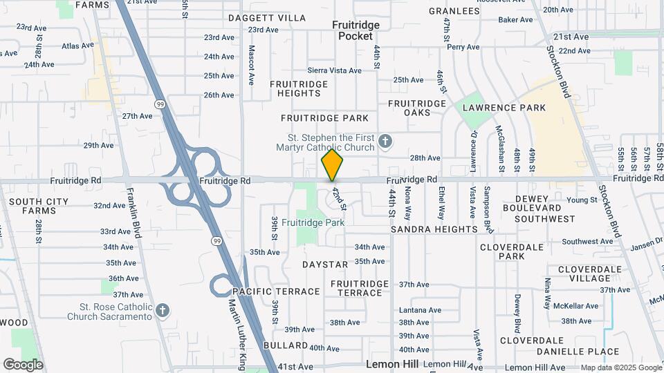 4052 Fruitridge Rd Mapa y Detalles de la Ubicación