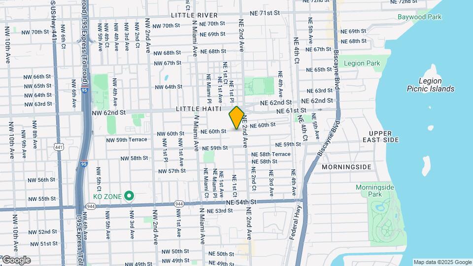 168 NE 59th St Map and Location Details
