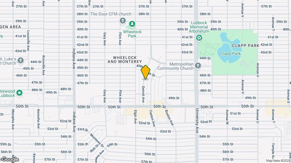4611 Detroit Ave Map and Location Details