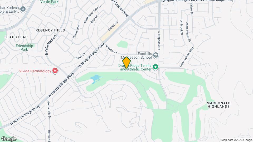 1447 Foothills Village Dr Map and Location Details