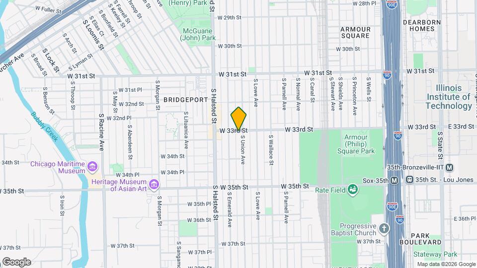 3306 S Union Ave Map and Location Details
