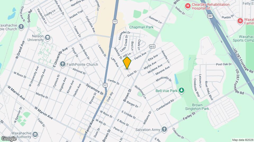 207 Kirksey St Map and Location Details