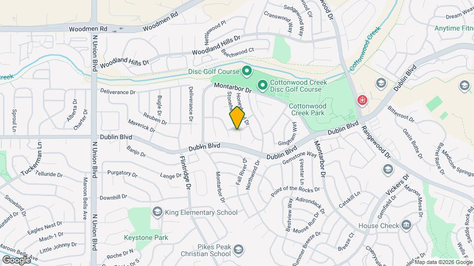 6450 Stonehedge Dr Map and Location Details