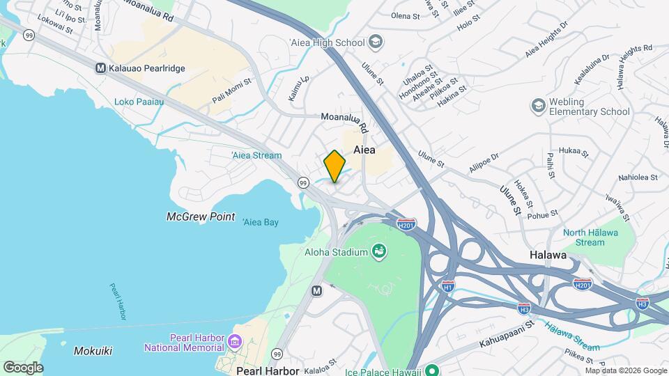 99-036 Upapalu Dr Map and Location Details