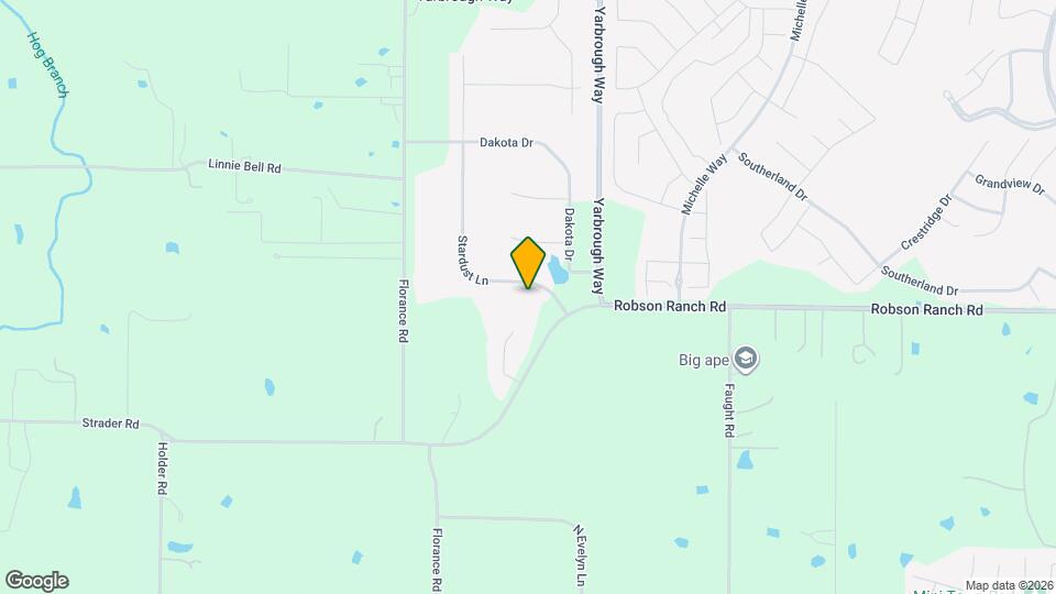 3018 Stardust Ln Map and Location Details