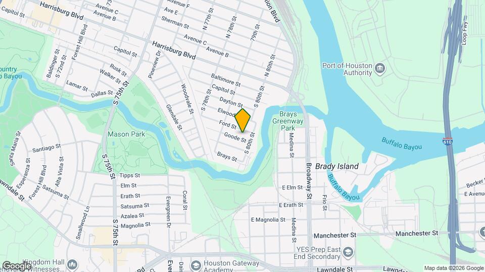 7941 Goode St Map and Location Details