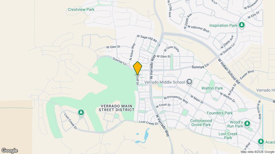 4293 N Golf Dr Map and Location Details