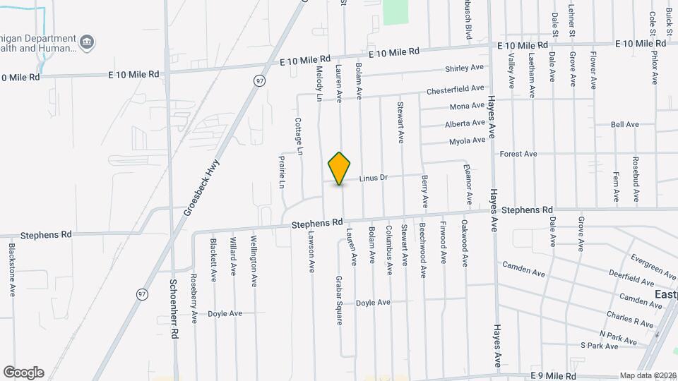 24273 Lauren Ave Map and Location Details