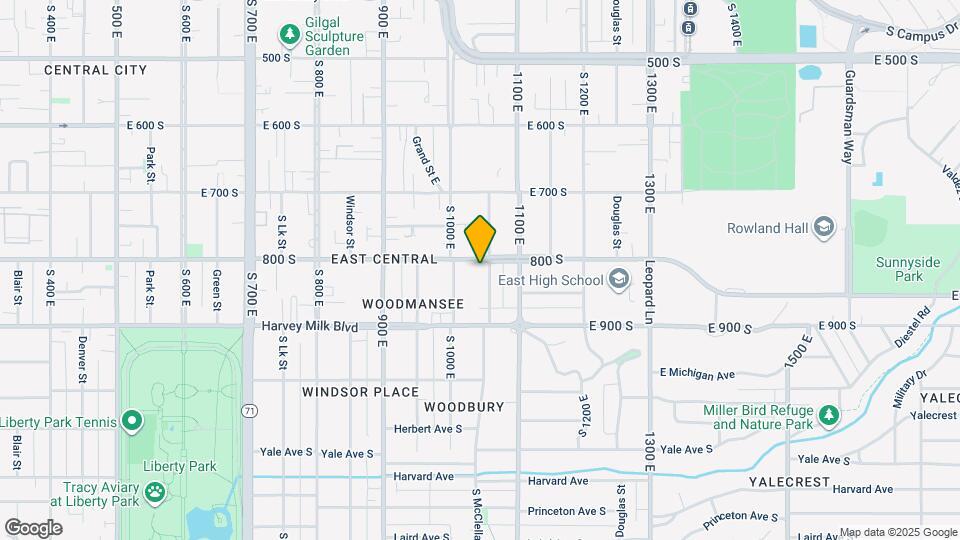 1034 E 800 S Map and Location Details