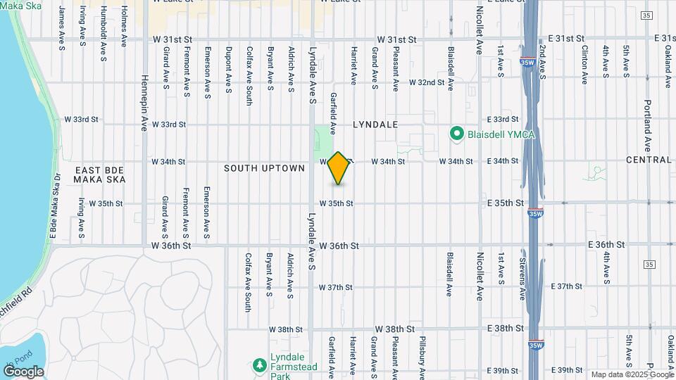 3439 Garfield Ave S Map and Location Details