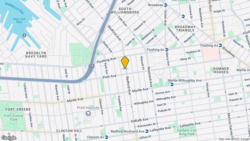 804 Bedford Ave Map and Location Details