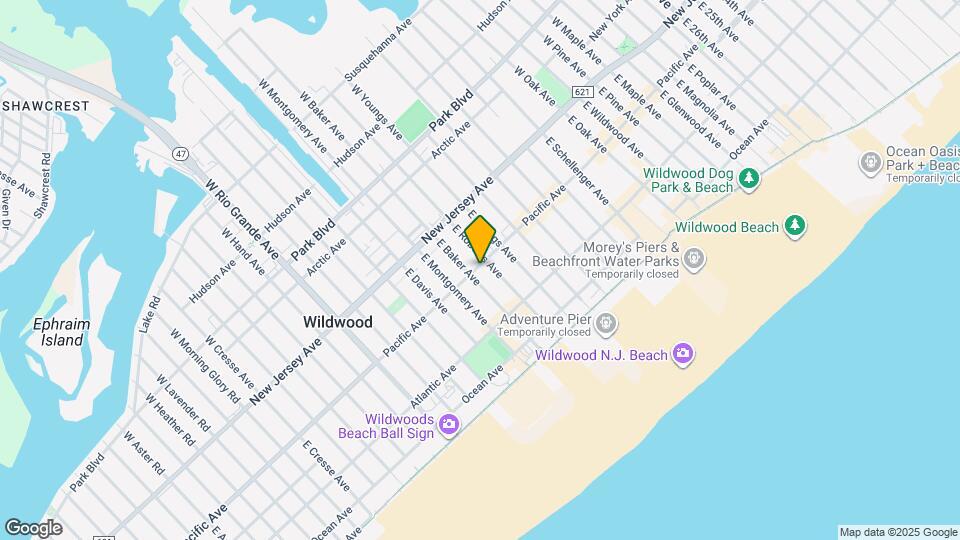 4207 Pacific Ave Map and Location Details