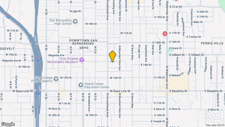 265 W 14th St Map and Location Details