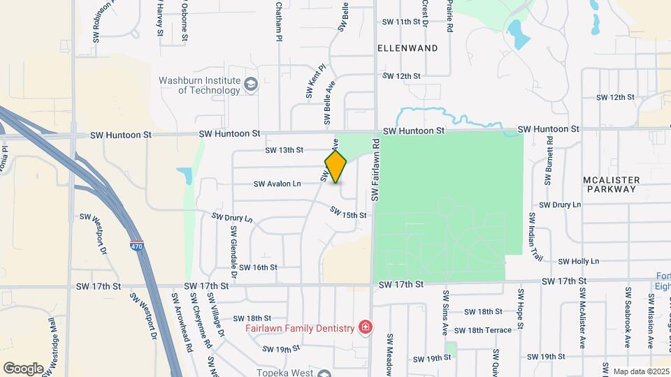 1437 SW Lancaster St Map and Location Details
