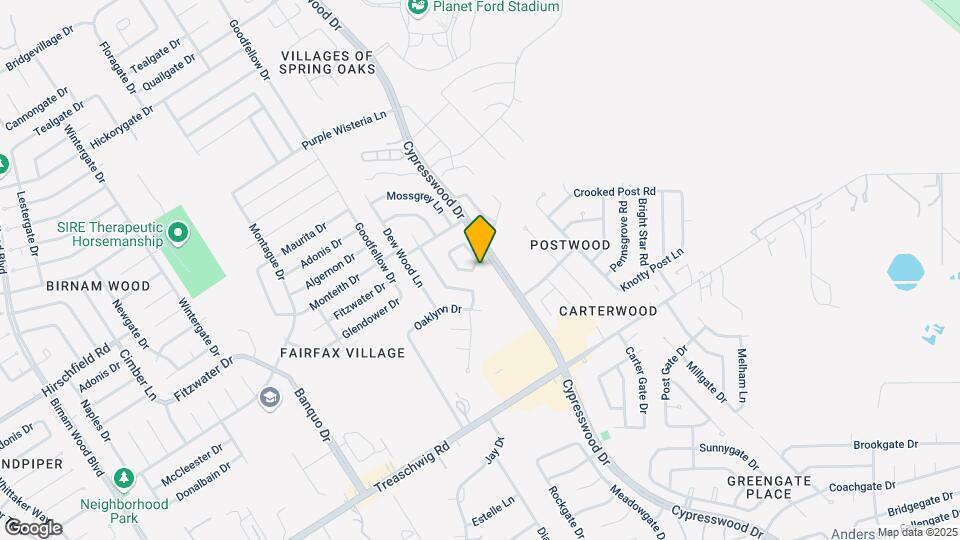 23206 Postwood Glen Ln Map and Location Details
