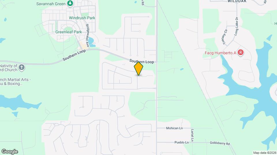 10513 Plum Creek Dr Map and Location Details