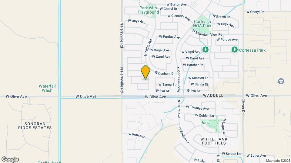 18520 W Sanna St Mapa y Detalles de la Ubicación