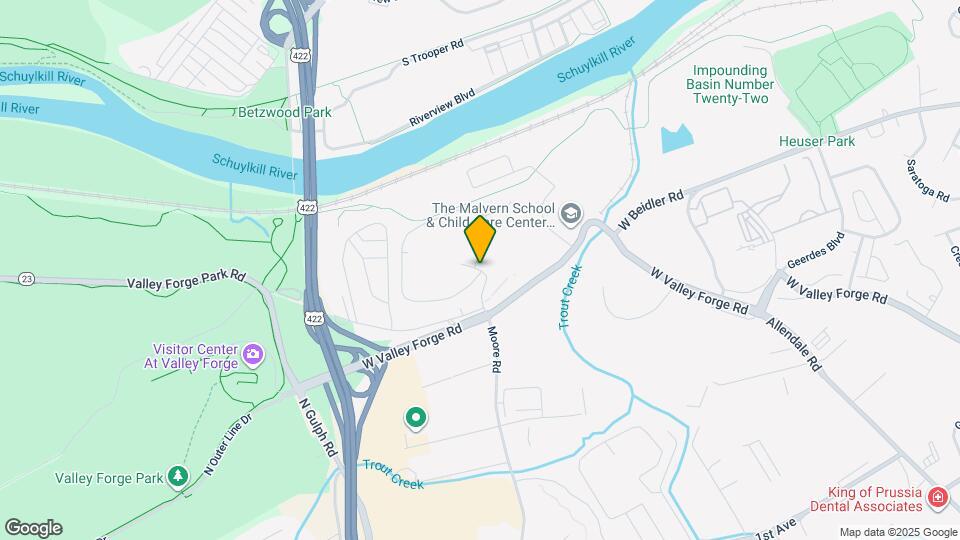 21122 Valley Forge Cir Map and Location Details