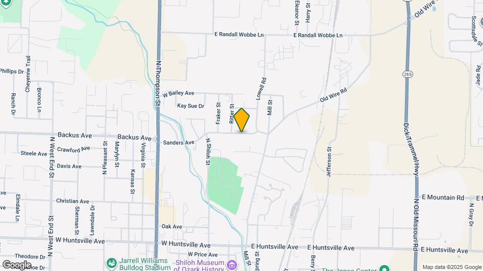 209 Sanders Ave Map and Location Details